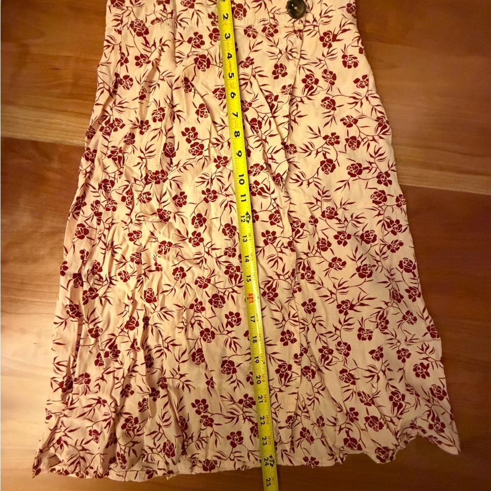 Faithfull the Brand Anthropologie Floral Print Women's Skirt Size 2 - Picture 5 of 6